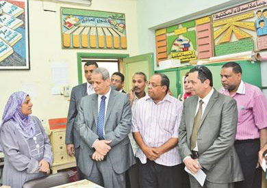 جولة وزير التربية والتعليم علي مدارس الجيزة